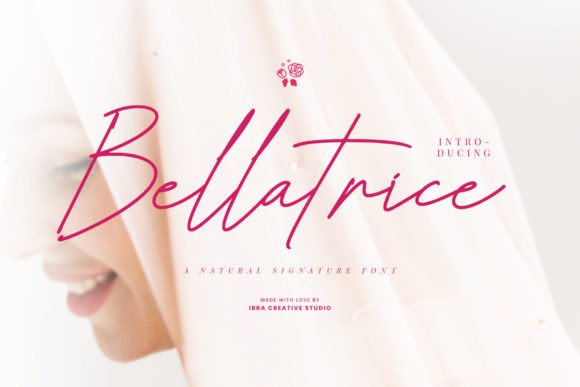Bellatrice: A Signature Script Font for Elegant Digital Campaigns