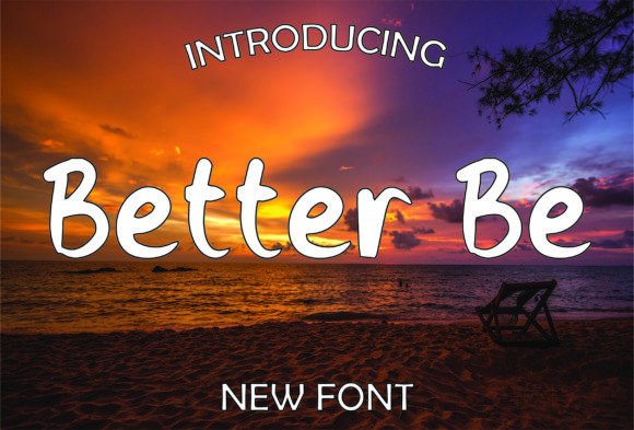 Better Be: A Sweet Handwritten Font for Crafters and Makers