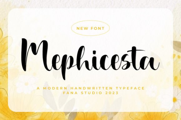 Bringing Mephicesta Script to Life in My Handmade Shop Designs