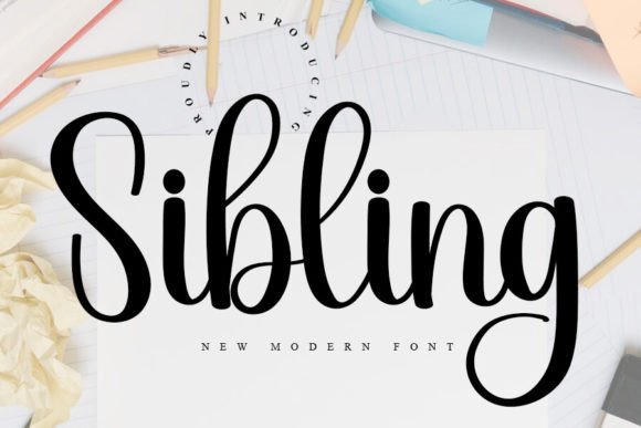 Elevate Editorial Design with the Sibling Script Font