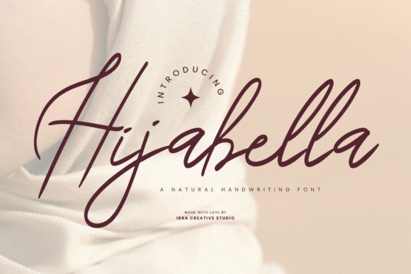 Hijabella: A Handwritten Font That Brings Personality to Web Design