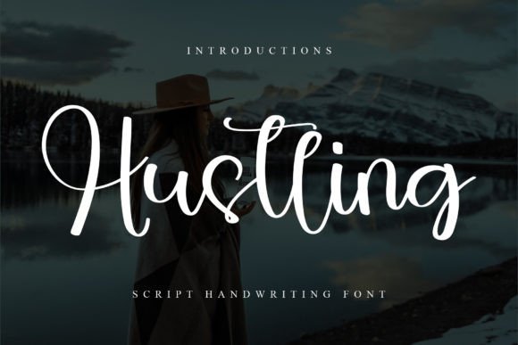 Hustling: A Stylish Handwritten Font for Modern Web Design