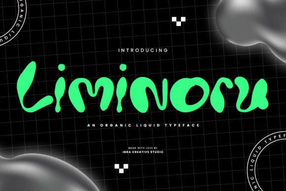 Liminoru: An Organic Script Typeface for Fluid Editorial Design