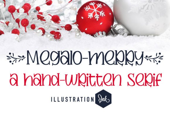Megalo Merry: A Festive Script Font for Seasonal Campaigns and Social Media Graphics