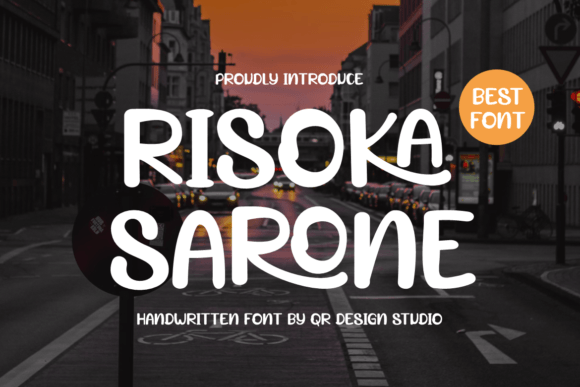Risoka Sarone: A Handwritten Font That Elevates Web Design With Personality