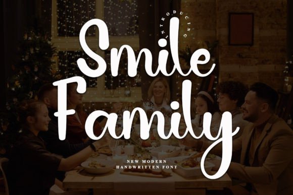 Smile Family: A Fresh Script Font for Modern Web Design Projects