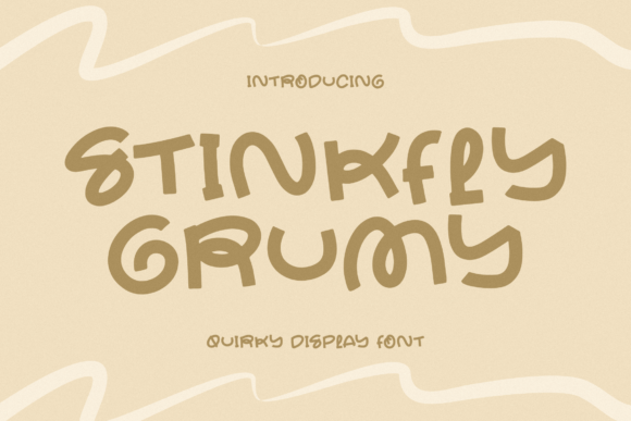 Stinkfly Grumy: A Quirky Display Font That Elevates Web Typography
