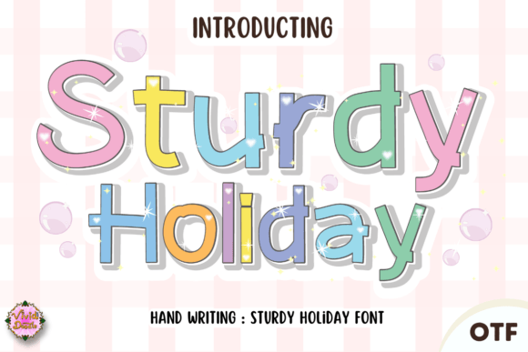 Sturdy Holiday Font: A Festive Touch for Digital Branding