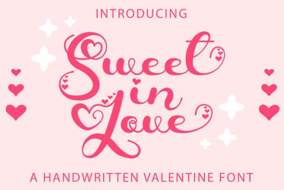 Sweet in Love: A Handwritten Font That Elevates Editorial Design