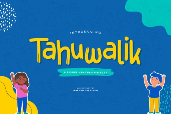 Tahuwalik: A Handwritten Font That Brings Personality to Brand Design