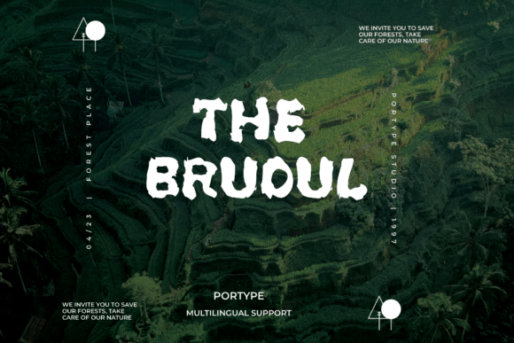 The Brudul: A Bold Script Font That Elevates Web Design Typography