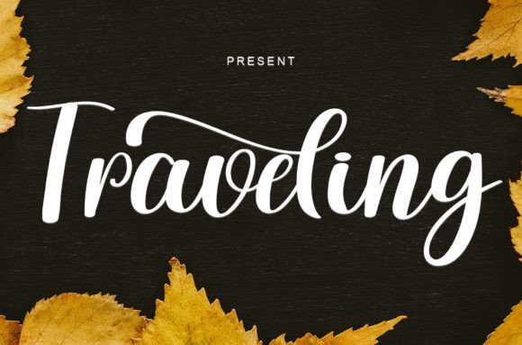 Traveling Font: A Sweet Script for Business Branding