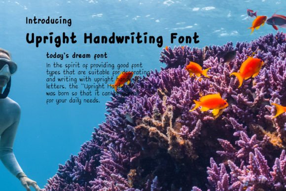 Upright Handwriting: A Real Campaign Review of a Clean Handwritten Font for Digital Marketing